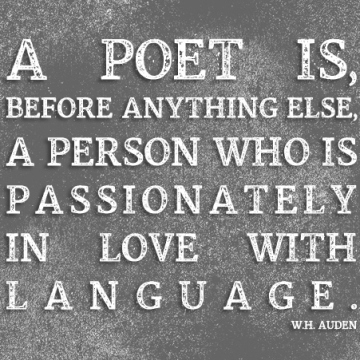 What is a poet?